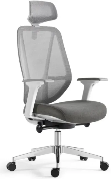 MERCURY Ergonomická kancelárska stolička AFRODITE sivá