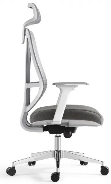 MERCURY Ergonomická kancelárska stolička AFRODITE sivá
