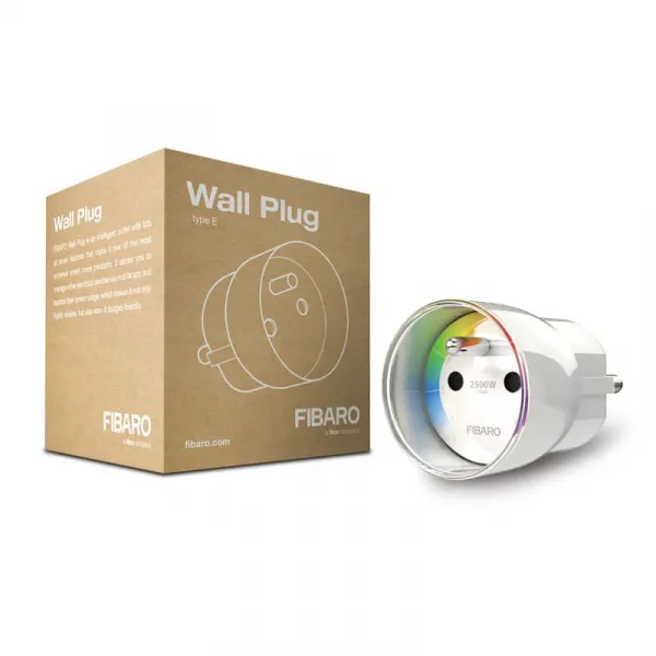 Inteligentná zásuvka - FIBARO Wall Plug type E (FGWPE-102 ZW5) FIB_FGWPE-102-ZW5-311