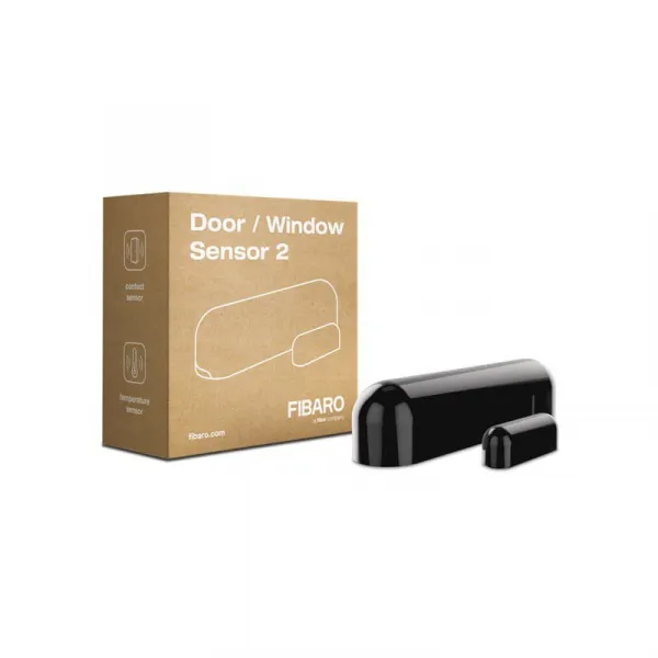 Dverový alebo oknový senzor - FIBARO Door / Window Sensor 2 (FGDW-002-3 ZW5) - Čierny FIB_FGDW-002-3_ZW5-BLACK-383