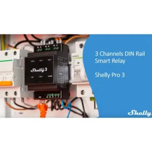 Relé na DIN lištu SHELLY PRO 3 Wi-Fi