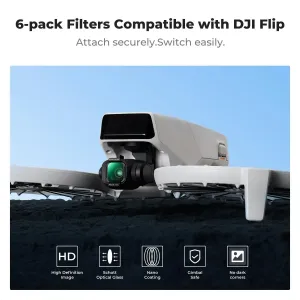 K&F Concept Výklopný filter K&F DJI 6 ks (UV+CPL+ND8+ND16+ND32+ND64) 39121