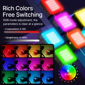 Ulanzi Nabíjateľné mini RGB svetlo VL49 Pro 41782