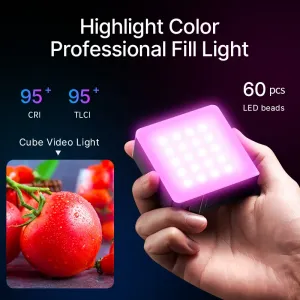Ulanzi Nabíjateľné mini RGB svetlo VL49 Pro 41782