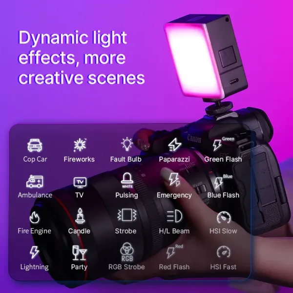 Ulanzi Nabíjateľné mini RGB svetlo VL49 Pro 41782