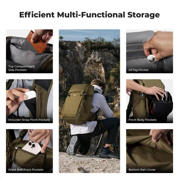 K&F Concept Batoh 30L Star Wander 01 (šampanský) 40466