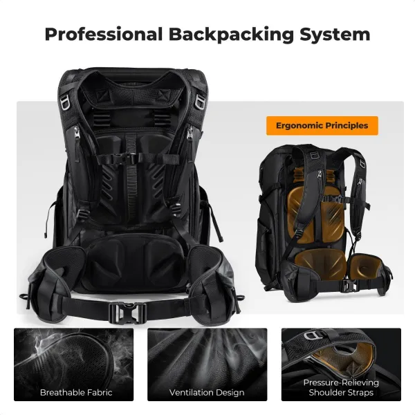 K&F Concept Batoh 30L Star Wander 02 (čierny) 40455