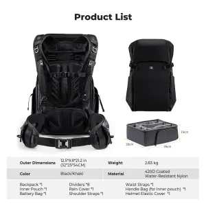 K&F Concept Batoh 30L Star Wander 02 (čierny) 40455