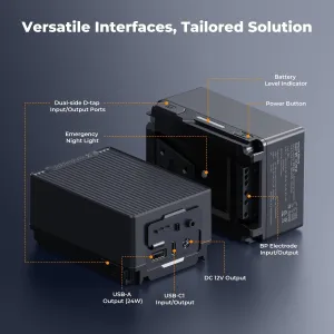 K&F Concept Batéria K&F Graphite Black 99Wh V-mount KF-V99 SE, duálne rozhranie D-tap, 100W 41602