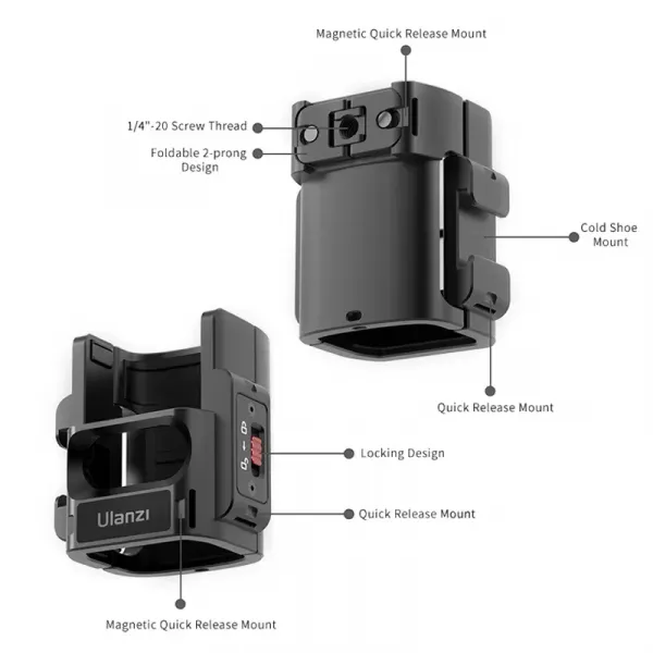 Ulanzi Rozširujúci adaptér PK-06 pre DJI Osmo Pocket 3 41828