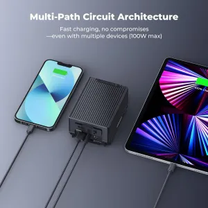 K&F Concept Batéria K&F Graphite Black 99Wh V-mount KF-V99 SE, duálne rozhranie D-tap, 100W 41602