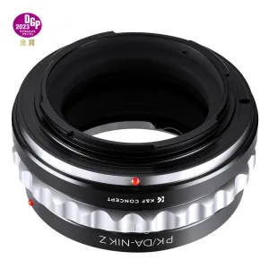 K&F Concept Adaptér K&F z bajonetu Pentax K (PK/DA) na Nikon Z 35224