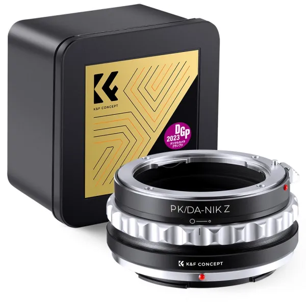 K&F Concept Adaptér K&F z bajonetu Pentax K (PK/DA) na Nikon Z 35224