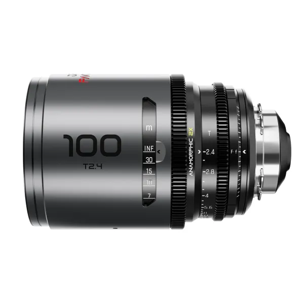 DZO Optics DZO Pavo 2x anamorfný Prime 100mm T2.1-neutrálny náter-montáž PL&EF (meter) 42406