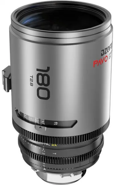 DZO Optics DZO Pavo 2x anamorfný Prime 180mm T2.8 - neutrálny náter - montáž PL&EF (meter) 42400