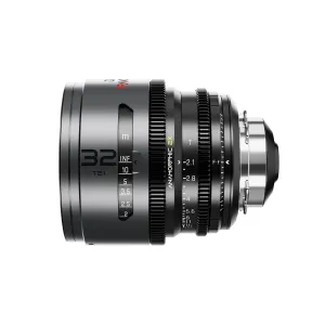 DZO Optics DZO Pavo 2x anamorfný Prime 32mm T2.1-neutrálny náter-montáž PL&EF (meter) 42407