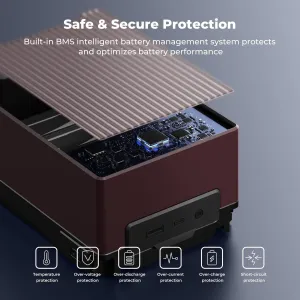 K&F Concept Batéria K&F Red 99Wh V-mount KF-V99 SE, duálne rozhranie D-tap, rýchle nabíjanie 100 W 41723