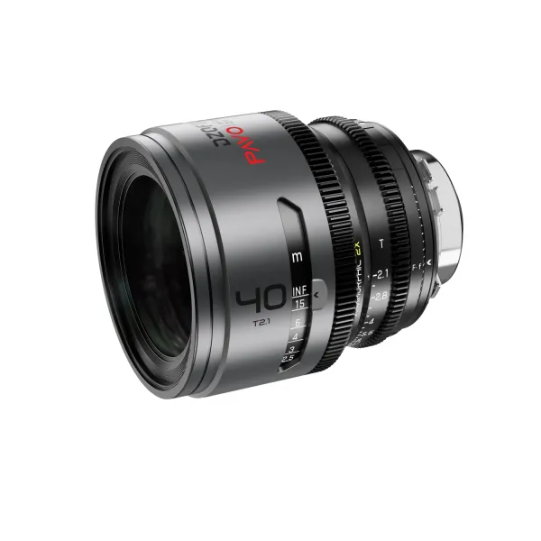 DZO Optics DZO Pavo 2x anamorfný Prime 40mm T2.1-neutrálny náter-montáž PL&EF (meter) 42401