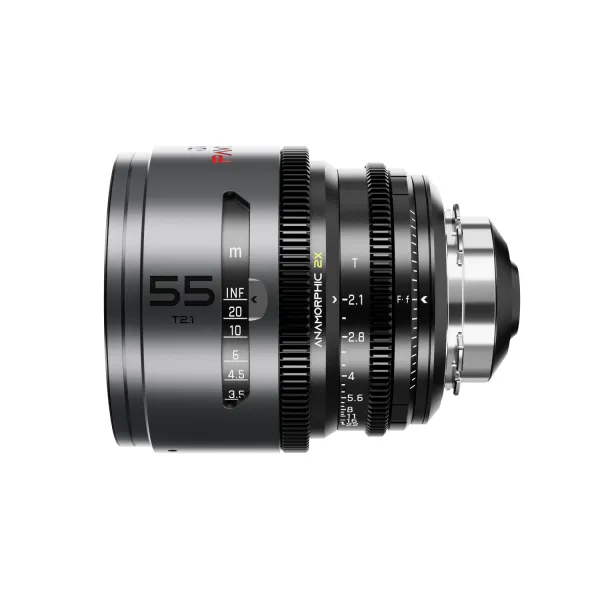 DZO Optics DZO Pavo 2x anamorfný Prime 55mm T2.1-neutrálny náter-montáž PL&EF (meter) 42404