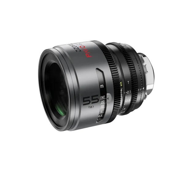 DZO Optics DZO Pavo 2x anamorfný Prime 55mm T2.1-neutrálny náter-montáž PL&EF (meter) 42404