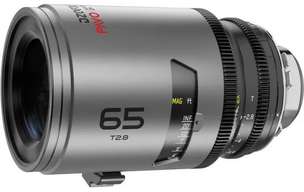 DZO Optics DZO Pavo 2x anamorfný Prime Macro 65mm T2.8-Neutral Coating-montáž PL&EF (meter) 42403