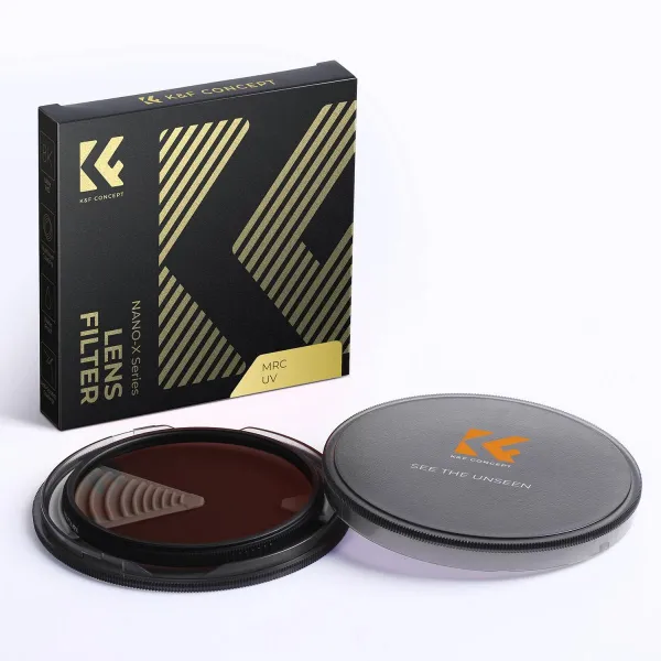 K&F Concept 82MM XC15 Nano-X B270 CPL filter, HD, vodeodolný, odolný proti poškriabaniu, so zeleným povrchom 41545