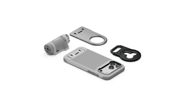 Tilta Sada pre iPhone 17 Pro Max Khronos Lite – svetlosivá 42286