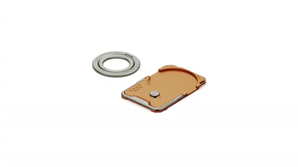 Tilta Multifunkčný magnetický zadný kryt Khronos pre iPhone 17 Pro – oranžový 42246