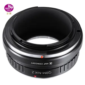 K&F Concept Vysoko presný adaptér objektívov K&F, antireflexný, QBM-NIK Z 35099