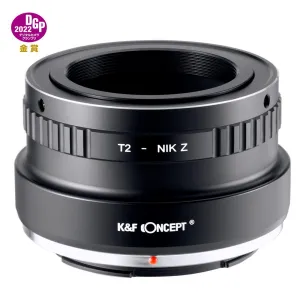 K&F Concept Vysoko presný adaptér objektívov K&F, antireflexný, T2-NIK Z 35692