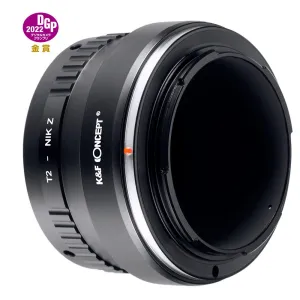 K&F Concept Vysoko presný adaptér objektívov K&F, antireflexný, T2-NIK Z 35692