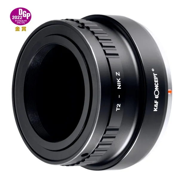 K&F Concept Vysoko presný adaptér objektívov K&F, antireflexný, T2-NIK Z 35692