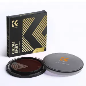 K&F Concept 55MM XC15 Nano-X B270 CPL filter, HD, vodeodolný, odolný proti poškriabaniu, so zeleným povrchom 41532