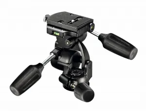 Manfrotto 3-cestná otočná/nakláňacia statívová hlava s rýchloupínacou doskou RC4 30696