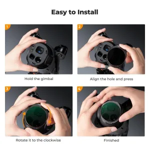K&F Concept Filter CPL pre DJI Mavic 4 PRO od K&F 41534