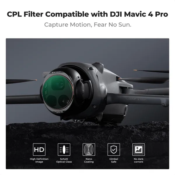 K&F Concept Filter CPL pre DJI Mavic 4 PRO od K&F 41534