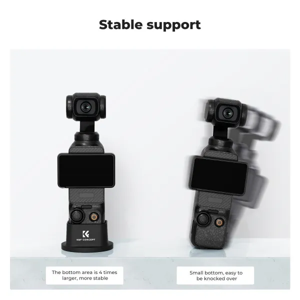 K&F Concept Silikónový stolový držiak K&F pre DJI Osmo Pocket 3, protišmykový 40511