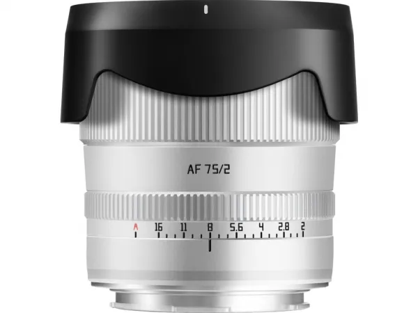 TTArtisan APS-C AF75mm F2L Strieborný 43357