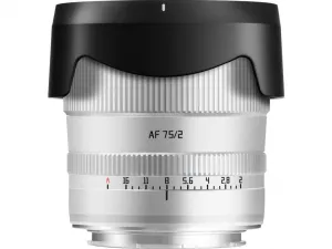 TTArtisan APS-C AF75mm F2L Strieborný 43357
