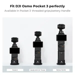 K&F Concept Silikónový stolový držiak K&F pre DJI Osmo Pocket 3, protišmykový 40511