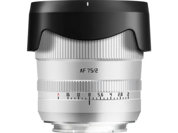 TTArtisan APS-C AF75mm F2 Sony E strieborný 43358