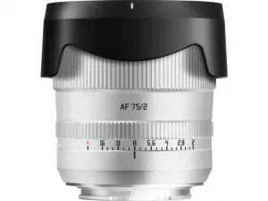 TTArtisan APS-C AF75mm F2 Sony E strieborný 43358