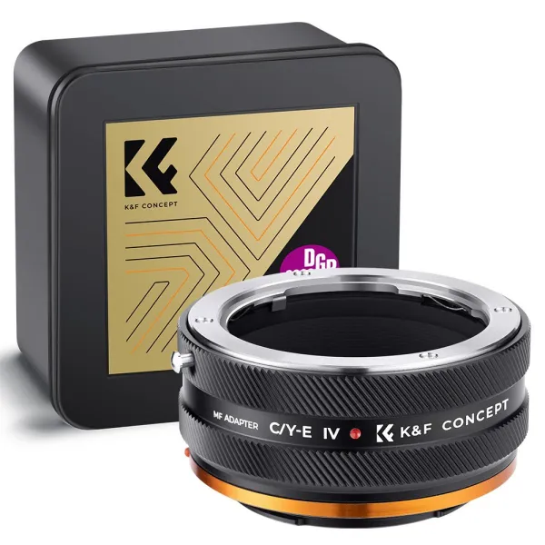 K&F Concept Adaptér objektívu K&F s vysokou presnosťou, C/Y-E 35525