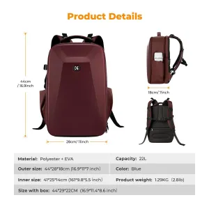 K&F Concept Batoh 22L Nature Wander 10 (červený) 41553