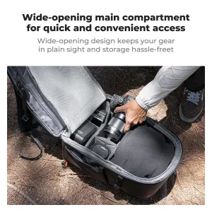 K&F Concept Batoh 25L Nature Wander 11 (čierny) 41537