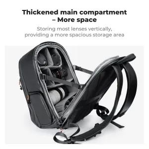 K&F Concept Batoh 25L Nature Wander 11 (čierny) 41537