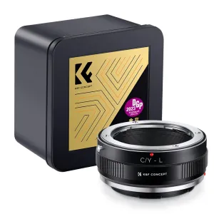 K&F Concept Adaptér objektívu K&F s vysokou presnosťou, C/Y-L 35542