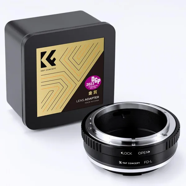 K&F Concept Adaptér objektívu K&F s vysokou presnosťou, FD-L 35610