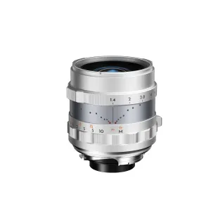 DZO Optics Objektív Thypoch Full-frame pre fotografie Simera 28 mm f/1,4 pre bajonet Leica M_ (zaostrovacia klapka) Typ ii_strieborný 43411