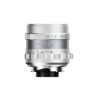 DZO Optics Objektív Thypoch Full-frame pre fotografie Simera 28 mm f/1,4 pre bajonet Leica M_ (zaostrovacia klapka) Typ ii_strieborný 43411